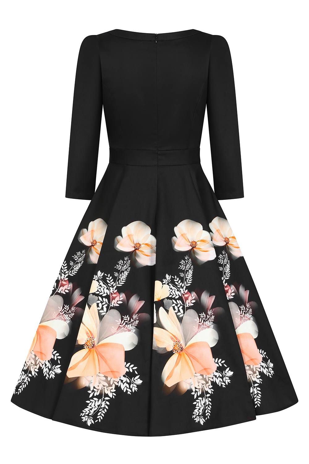 Mila Floral Swing Dress in Extended Sizing